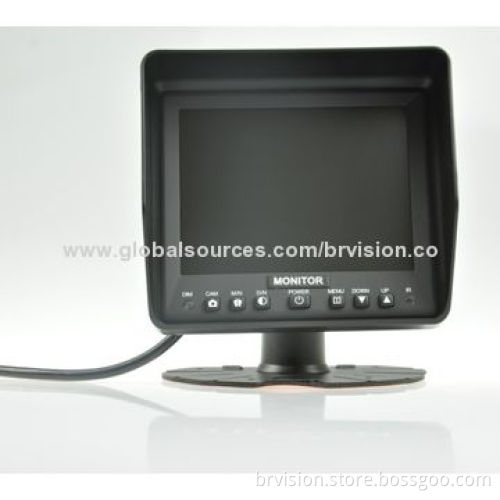 5.0-inch TFT LCD Monitor, Built-in Speaker, with Remote ControlNew